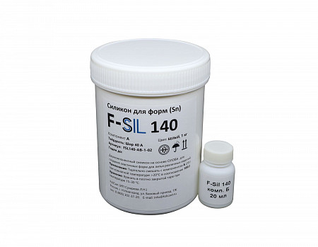 Жидкий силикон для форм F-Sil 140 (белый)